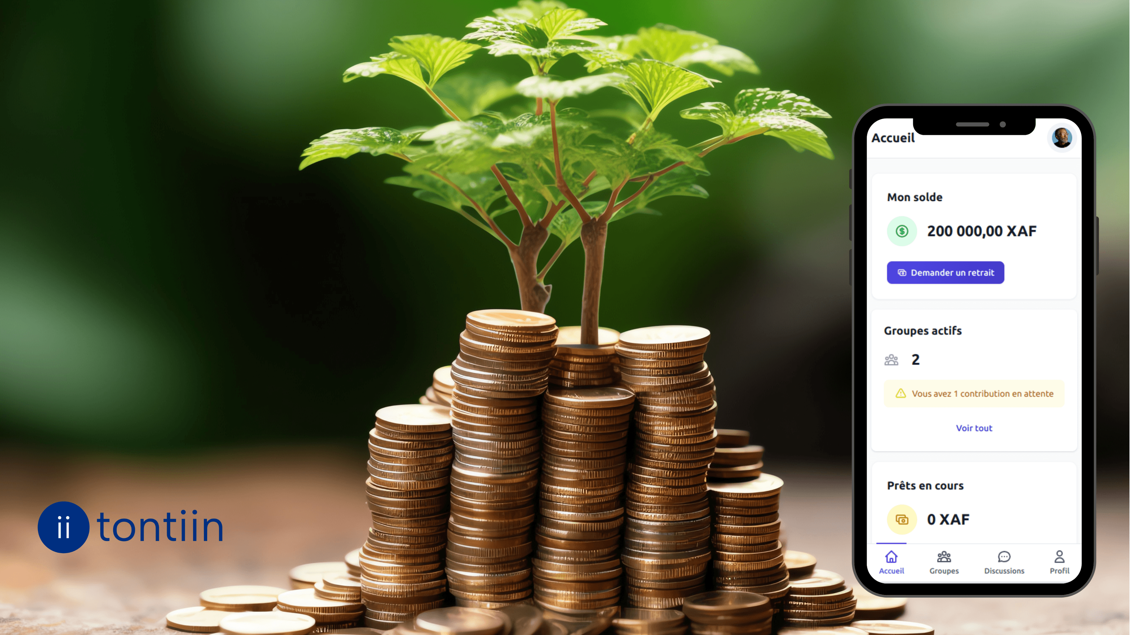 Comment déposer de l'argent sur votre compte Tontiin – Guide étape par étape